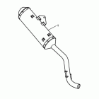 Tiger 1050 SE Silencer, aftermarket