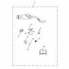 Tiger 1050 SE Slip - on silencer, arrow