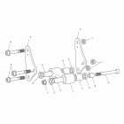 Tiger 1050 SE Rear suspension linkage