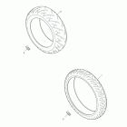 Tiger 1050 SE Tyres, valves & balance weights