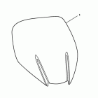 Tiger 1050 SE Screen kit, touring