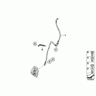 F650GS(K72) 09+ (K72) Тормозные трубки перед.