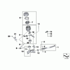 F650GS(K72) 09+ (K72) Стояночный тормоз