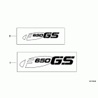 F650GS(K72) 09+ (K72) Наклейки