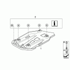 F800GS (K72) Защита двигателя,пластик
