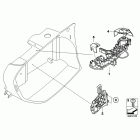 F800ST (K71) Запирающее устройство кофра 28 л.