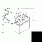 K1300GT (K44) Battery, maintenance-free