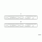 K1300GT (K44) Sticker