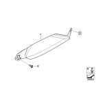 K1600GTL (K48) Trim cover for coolant hose