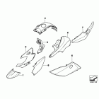 K1600GTL (K48) Painted parts wn47 mineral-silver met.