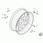 K1600GTL (K48) Cast wheel, tpm, rear