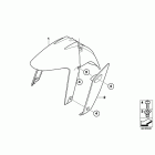 R1200R 05-10 (K27) Передние крыло