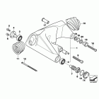 R1200R 05-10 (K27) Задний маятниковый рычаг