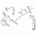 R1200RT 10+ (K26) Тормозные трубки задние (ABS)