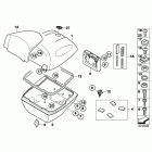 R1200RT 10+ (K26) Single parts for top case 49l