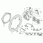 R900RT 09-10 (K26) Front brake rivet package