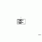 R900RT 09-10 (K26) Наклейка предупреждения для шин (США  /  Канада)