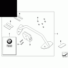 R900RT 09-10 (K26) Mounted parts for bmw navigator iv