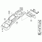 R1200GS 10+ (K25) Крыло заднее