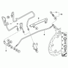 R1200GS ADV 10+ (K255) Brake pipe rear
