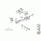 R1200GS ADV 10+ (K255) Педаль тормоза