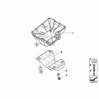 S1000RR 10-11 (K46) МАСЛЯНЫЙ ПОДДОН