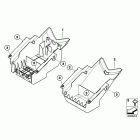 S1000RR 10-11 (K46) Деталь заднего багажника