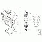 S1000RR 10-11 (K46) ТОПЛИВНЫЙ БАК