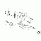 S1000RR 10-11 (K46) Педаль тормоза