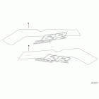 S1000RR 10-11 (K46) Decor, multicolored paintwork