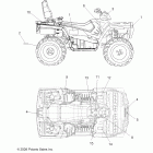 SPORTSMAN TOURING 800 EFI - A09DN76AB/AL/AY Наклейки
