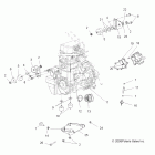 SPORTSMAN TOURING 800 EFI - A09DN76AB/AL/AY Крепление двигателя