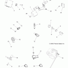 SPORTSMAN TOURING 800 EFI INTL - A09DN76FC Электрика, выключатели и датчики