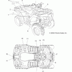 SPORTSMAN 400 HO 4X4 - A09LH46AQ/AX/AZ Наклейки