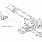 SPORTSMAN 400 HO 4X4 - A09LH46AQ/AX/AZ Рама