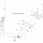 SPORTSMAN 400 HO 4X4 - A09LH46AQ/AX/AZ Подвеска передняя