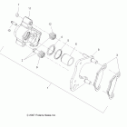 SPORTSMAN X2 500 EFI QUAD - A09TN50EA Передние колодки