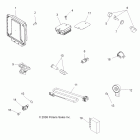 SPORTSMAN XP 550 INTL - A09ZN55FX Electrical, switches, sensors, ecu and control modules