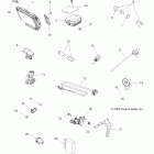 SPORTSMAN XP 850 INTL - A09ZN85FL/8CFL Electrical, switches, sensors, ecu and control modules