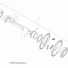 SPORTSMAN XP 850 INTL - A09ZN85FL/8CFL Engine, balance shaft