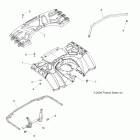 SPORTSMAN XP 850 INTL - A09ZN85FL/8CFL Body, rear cab and rear rack