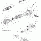 SPORTSMAN XP 850 INTL - A09ZN85FL/8CFL Привод, передние коробки передач