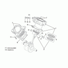RSV 1000 Tuono Блок цилиндров с поршнями