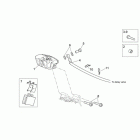 Scarabeo 250 Light E3 Задний тормозной суппорт