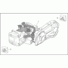 Scarabeo 400-492-500 Light Engine assembly