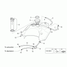SR 50 H2O NEW (IE+Carb.) Топливный бак 2