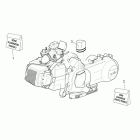Mojito 125-150 Engine - gaskets
