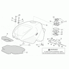RSV 1000 Tuono ТОПЛИВНЫЙ БАК