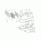 Scarabeo 125-250 E2 (Piaggio Engine) Воздушный фильтр