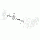 Scarabeo 125-250 E2 (Piaggio Engine) Ведущий вал